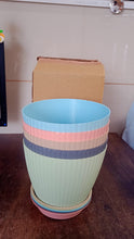 round nbsp flower pot with bottom tray 5 pcs set with brown box small
