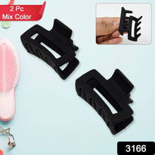 matt mini hair claw 2 pc mix colors