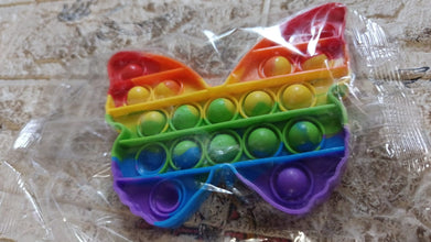 pop fidget toy push pop bubble fidget sensory toy for kids and adults fidget popper stress reliever sensory fidget poppers butterfly car shape 1 pc