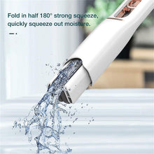 portable self squeeze short mop mini hand wash free strong absorbent mop with 1 cotton head cleaning sponge for bathroom kitchens table 1