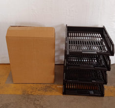 multifunctional file rack with drawers desktop storage for office supplies 4 3 layers