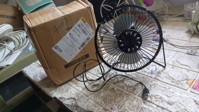 usb table desk personal metal electronic fan compatible with computers laptops student dormitory suitable for office school use 1 pc