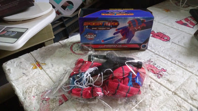web shooter toy for kids fans launcher wrist gloves toys for kids boys superhero gloves role play toy cosplay sticky wall soft bomb funny childrens educational toys