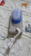 hand and foot brush with pumice stone to remove dead skin callus stone foot scrubber pedicure brush for dead skin