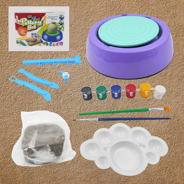 educational pottery wheel game set