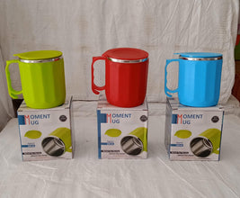 250ml stainless steel mug insulated leakproof lid hot cold drinks mix color