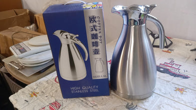vacuum insulated kettle jug stainless steel 1 5l sizes