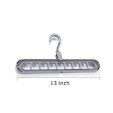 9 hole plastic hanger hanging hook indoor wardrobe clothes organization storage balcony windowsill suit racks