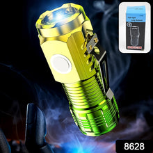 usb chargeable mini 3 led flashlight torch light 1 pc