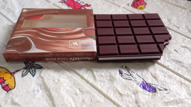 chocolate shaped pocket diary