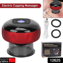 12625 electric intelligent breathing cupping massage instrument the smart cupping therapy sets massager for muscle and joint pain cellulite massage back pain relief for back shoulder leg 1 pc
