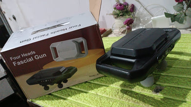 13628 handheld 4 head massage gun