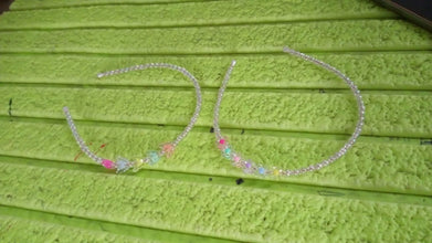 3384 rainbow crystal hair band