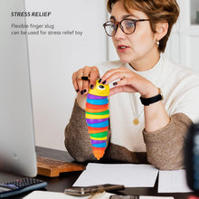 plastic slug fidget toys stress relieving fun play