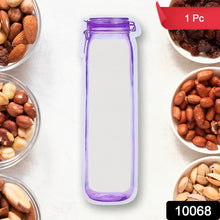 reusable food storage bag bottles shape 500ml
