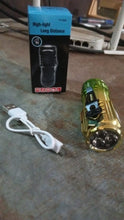 usb chargeable mini 3 led flashlight torch light 1 pc