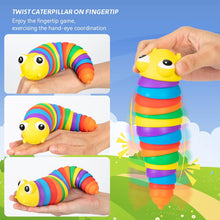 plastic slug fidget toys stress relieving fun play