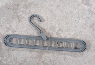 9 hole plastic hanger hanging hook indoor wardrobe clothes organization storage balcony windowsill suit racks