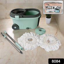 8084 ganesh steel spin bucket mop