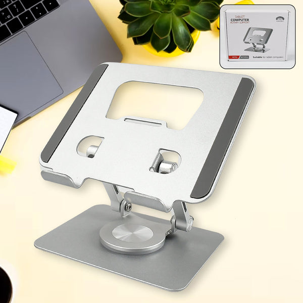aluminum alloy 360 rotating bracket adjustable laptop stand portable foldable ergonomic laptop support