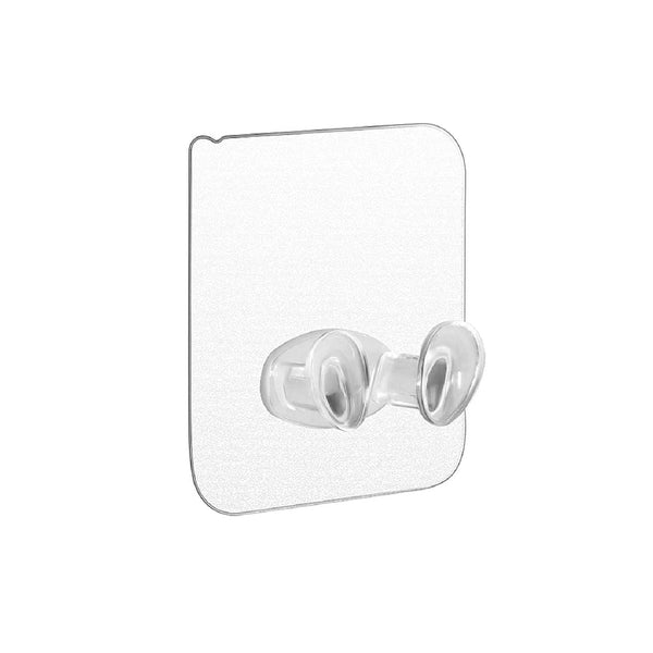 4861 transparent multi function wall storage hooks