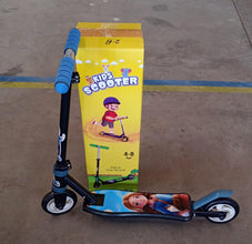 kids ride foldable scooter cycle