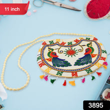 handcrafted cotton embroidered shoulder bag for girls