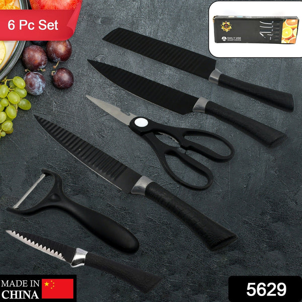 6 piece kitchen knife set