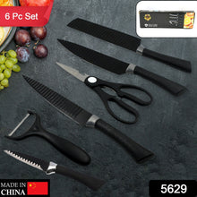 6 piece kitchen knife set