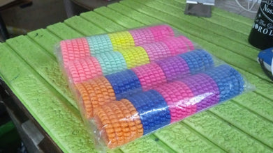 13342 telephone wire hair band 100pc