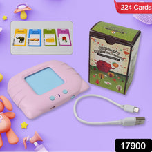learning machine toy with cards