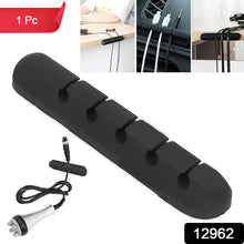 5 slot adhesive cable clip