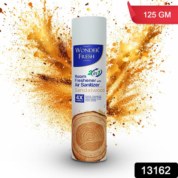 13162 fresh air freshener spray sandalwood fragrance long lasting fragrance for home office mix 125 gm