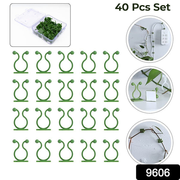 9606 wall plant climbing clip 40pcs