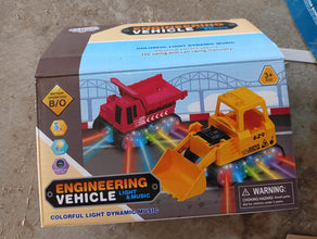 18046 light n music truck toy 1pc