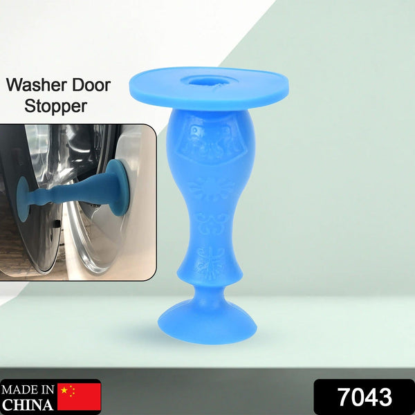 7043 multifunction washer door stopper rubber front load washing machine door holder prop for family use washing machine accessory 1