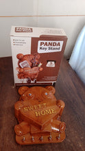 9609 plastic 5 hook panda key holder