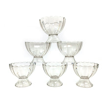 6 piece serving dessert bowl set