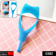 3 in 1 plastic makeup cosmetic eyelash tool lash mascara applicator eyelashes guide eyelashes brush curler comb eye makeup tool female supply 1 pc