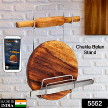 stainless steel chakla belan chimta stand
