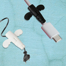 silicone data cable protector 2 in1 cord saver cover