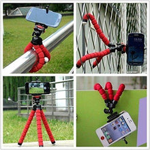 portable mini octopus tripod stand with phone holder for live selfie mobile phone portable and adjustable stent