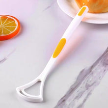 tongue cleaner brush with silica handle