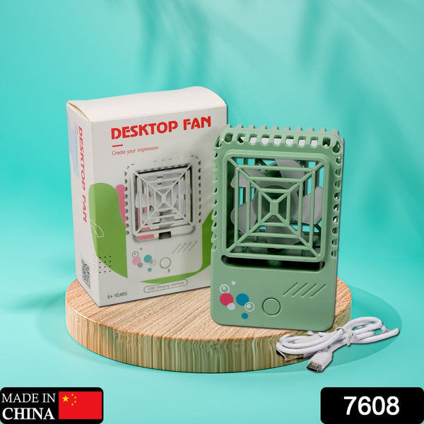 portable mini desktop fan
