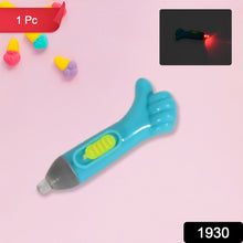1930 thumb shaped light lightning keychain lightning toy thumb shape led light
