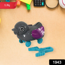 push back duck toy spring tail fun for kids
