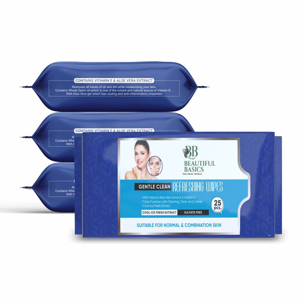 0983 refreshing wet wipes for face facial cleansing refreshing skin hydration soothing for skin ph balance alcohol free nourishing with fruit extract 25 wipes icenormal skin