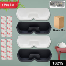 wall mounted sunglasses holder 4 pcs set