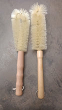 bottle brush with wooden handle