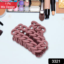 3321 matte hair clip 1pc